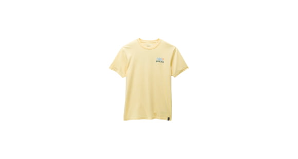 prAna Graphic SS Tee - Men's, Maize Heather Range, XL, 1973501-700-ST-XL