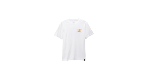 prAna Graphic SS Tee - Men's, White Spectrum, L, 1973501-100-ST-L