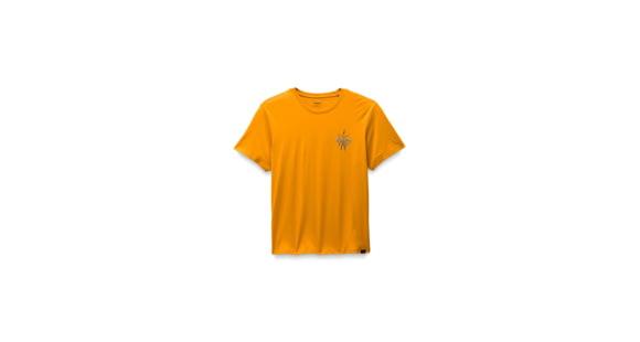prAna Heritage Graphic SS Tee, Ochre Star, XXL, 1972551-800-ST-XXL