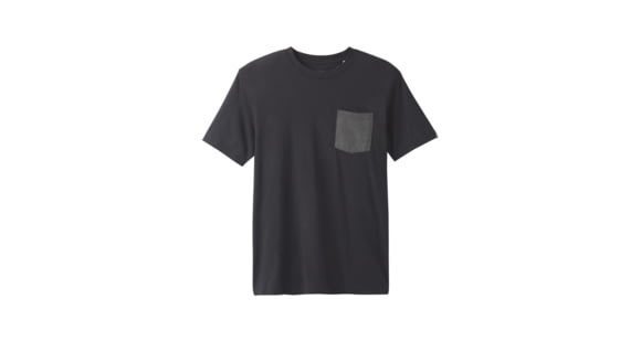 prAna Pocket T-Shirt - Men's, Black, Large, M1POCK316-BLK-L