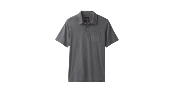 prAna Polo - Men's, Charcoal Heather, Large, M11181339-CCHT-L