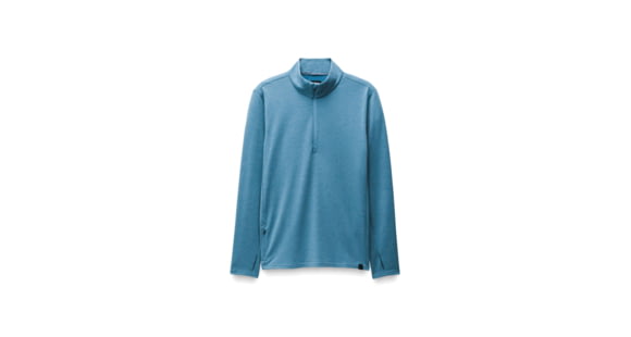 prAna prAna Altitude Tracker 1/4 Zip II - Men's, High Tide, L, 1972591-404-ST-L