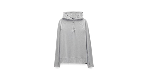 prAna Sol Searcher Hoodie - Women's, Heather Grey, Small, 1971551-020-S