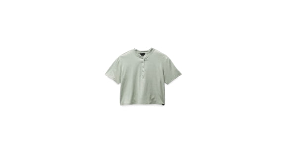 prAna Sol Searcher S/S Henley - Women's, Juniper Green, XXL, 2064501-300-XXL