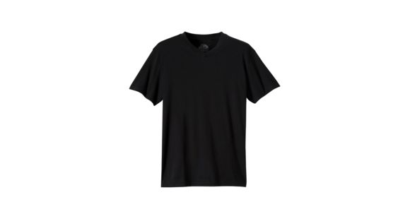 prAna V-Neck T-Shirt - Men's, Black, Small, M1VNEK114-BLK-S