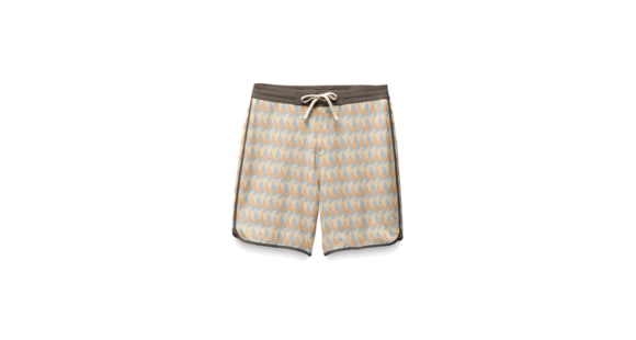 prAna Vintage Boardshort 8in Inseam - Men's, Aura Glow Retro Geo, 38, 1972761-800-08-38