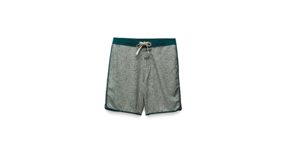 prAna Vintage Boardshort 8in Inseam - Men's, Juniper Green Sharkstooth, 40, 1972761-962-08-40