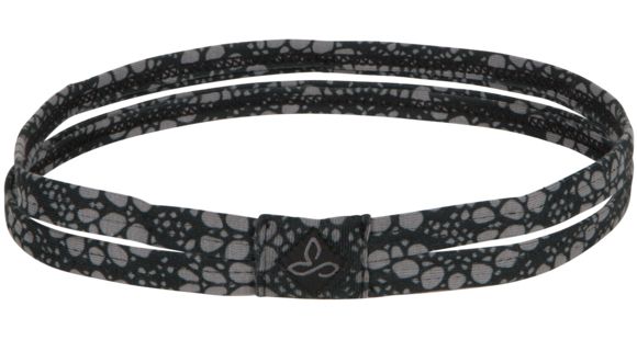 prAna Printed Double Headband - Women's -Black Baleen