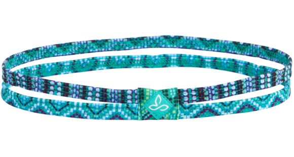 prAna Printed Double Headband - Women's -Cool Green Ibiza