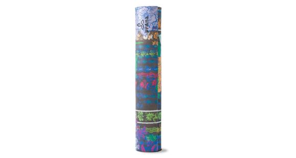 prAna Printed Microfiber Mat, Black Oceania, One Size, U61171805-BKOC-O/S