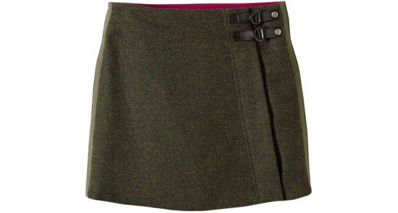 prAna Quincy Skirt - Women's -Dark Olive-Large