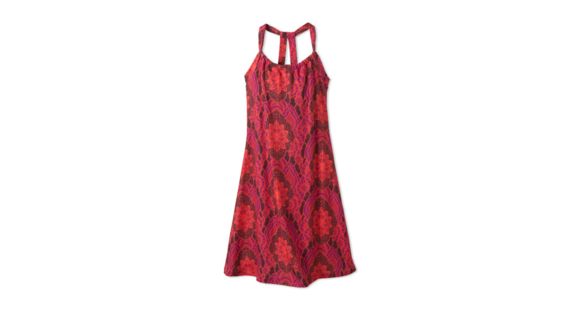 prAna Quinn Dress - Women's-X-Small-Berry Scallop
