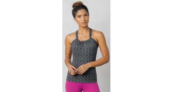 prAna Quinn Top - Women's-Black Baleen-X-Large