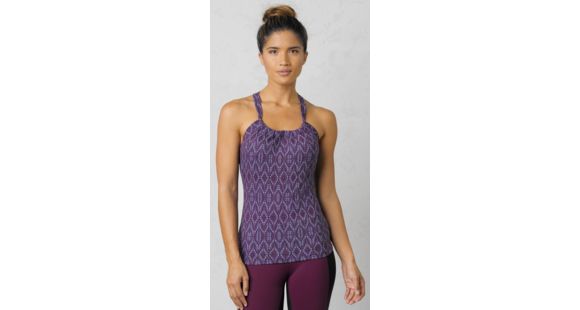 prAna Quinn Top - Women's-Plum Baleen-X-Large