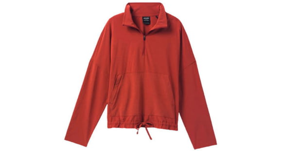 prAna Railay Pullover - Women's, Rust, Extra Small, 1970411-600-XS