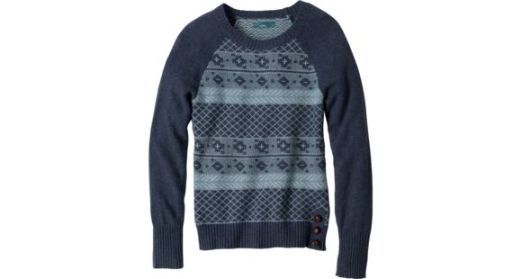 prAna Ramona Sweater - Women's-Blue Ridge-Medium