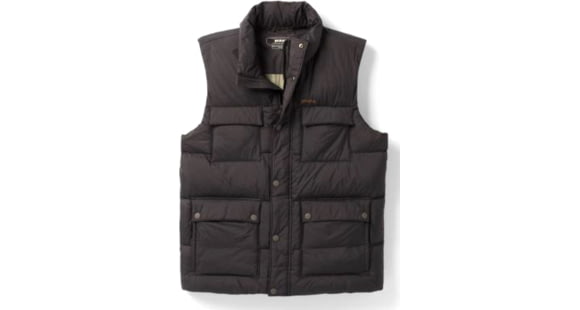 prAna Red Slate Vest, Charcoal, Medium, 1969581-020-M