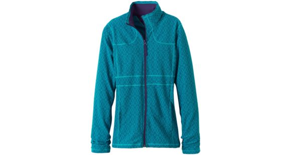 prAna Reeve Jacket - Women's -Cast Blue Jacquard-Medium