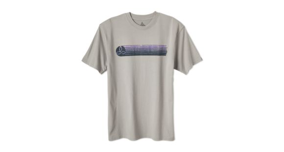 prAna Retro Tee - Men's-Grey-Small