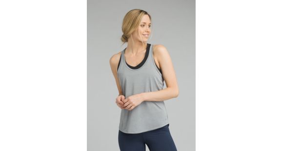prAna Revere Tank - Women's, Grey, Large, W11170010-GRY-L