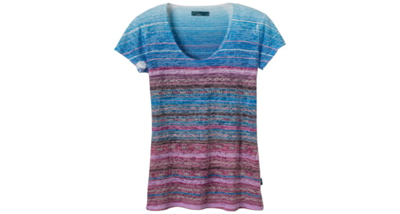 prAna Ribbon Tee - Women's-Dewberry-Large
