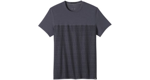 prAna Ridge Tech T-Shirt - Men's -Coal Ridge Print-X-Large