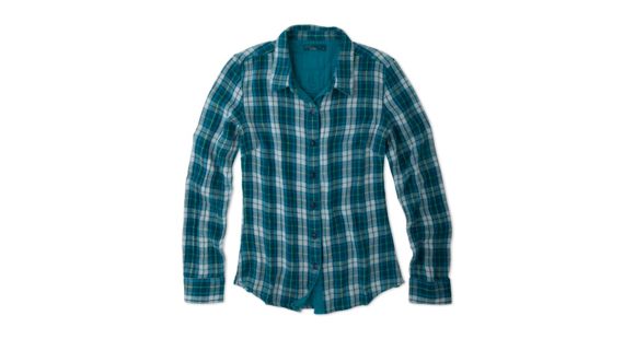 prAna Riley Woven Shirt - Women's-Ink Blue-Small