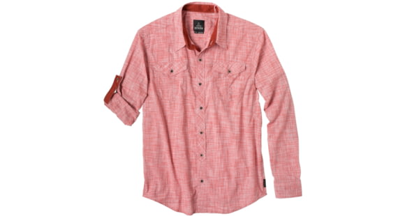 prAna Rollin Shirt - Men's -Mauvewood-X-Large