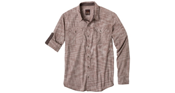 prAna Rollin Shirt - Men's -Mud-Large