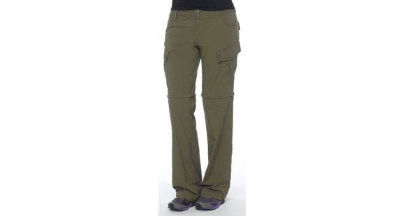 prAna Sage Convertible Pant - Women's-Cargo Green-Long Inseam-6