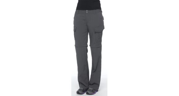 prAna Sage Convertible Pant - Women's-Coal-Long Inseam-4