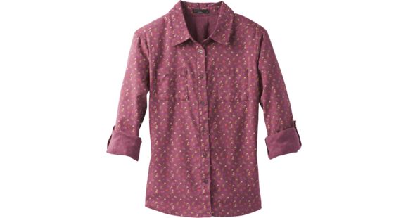 prAna Salinda Top - Women's-Plum Ditsy Floral-Medium