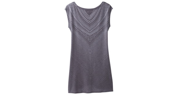 prAna Sanna Dress WoMen's, Charcoal Synergy, Small, W31180494-CCSY-S