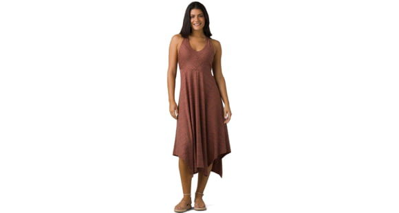 prAna Saxon Dress - Womens, Terra Pebbles, M, 1970651-200-M