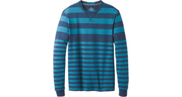 prAna Setu Crew Sweatshirt - Men's-Dusk Blue-Large