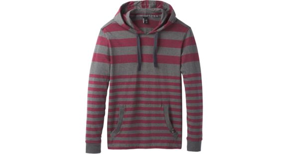 prAna Setu Hoodie - Men's -Nocturnal Red-Small