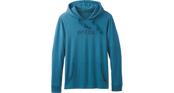 prAna Setu Hoodie - Men's -River Rock Blue-Large