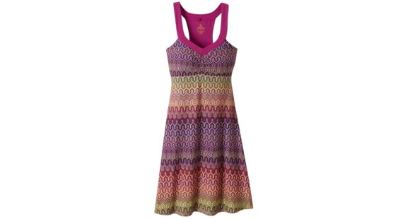 prAna Shauna Dress - Women's -Fuchsia Ibiza-Medium