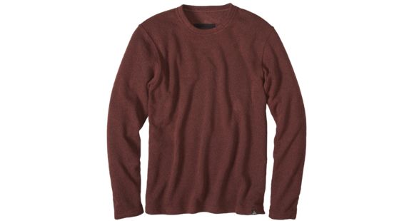 prAna Sherpa Crew - Men's-Dark Umber-Small