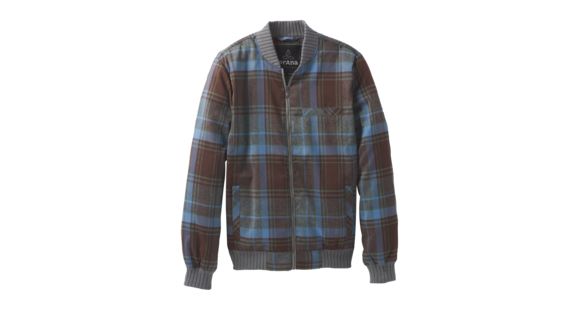 prAna Showdown Bomber Jacket - Women's, Heather Grey, Medium, W23180621-HTGY-M