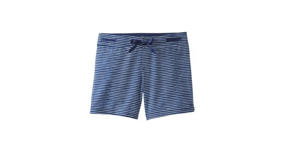 prAna Silvana Boardshort - Women's, Blue Anchor Stripe, Small, W3SILV115 -414-S