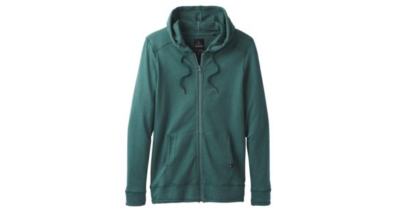 prAna Smith Full Zip Mens, Starling Green, Large, M21180472-STGR-L