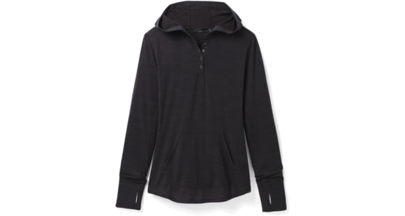 prAna Sol Protect Hoodie - Womens, Black, L, 1962171-001-L