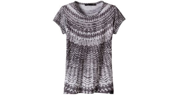 prAna Sol Short Sleeve T-Shirt - Women's -Black-Large