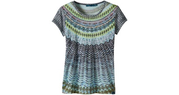prAna Sol Short Sleeve T-Shirt - Women's -Sour Apple-X-Large