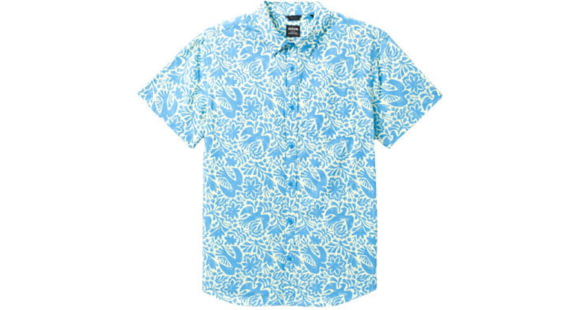 prAna Stimmersee Shirt - Men's, Clear Sky Flora Fauna, Medium, 1970111-401-ST-M