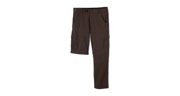prAna Stretch Zion Convertible Pant - Men's, Brown, Long Inseam, Small