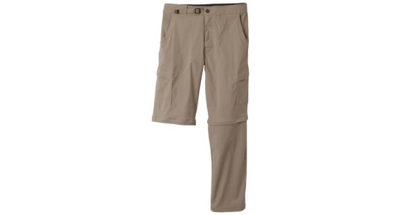 prAna Stretch Zion Convertible Pant - Men's, Dark Khaki, 35 Waist, Regular Inseam, M4SC32116-DKKH-35