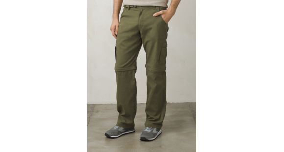 prAna Stretch Zion Convertible Pant - Men's, Cargo Green, 32 Waist, Regular Inseam, M4SC32116-CAGR-32