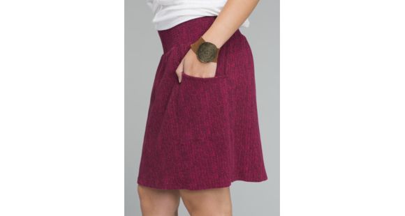 prAna Sugar Pine Skirt - Women's, Black Cherry Bodhi, Medium, W33180593-CYBO-M